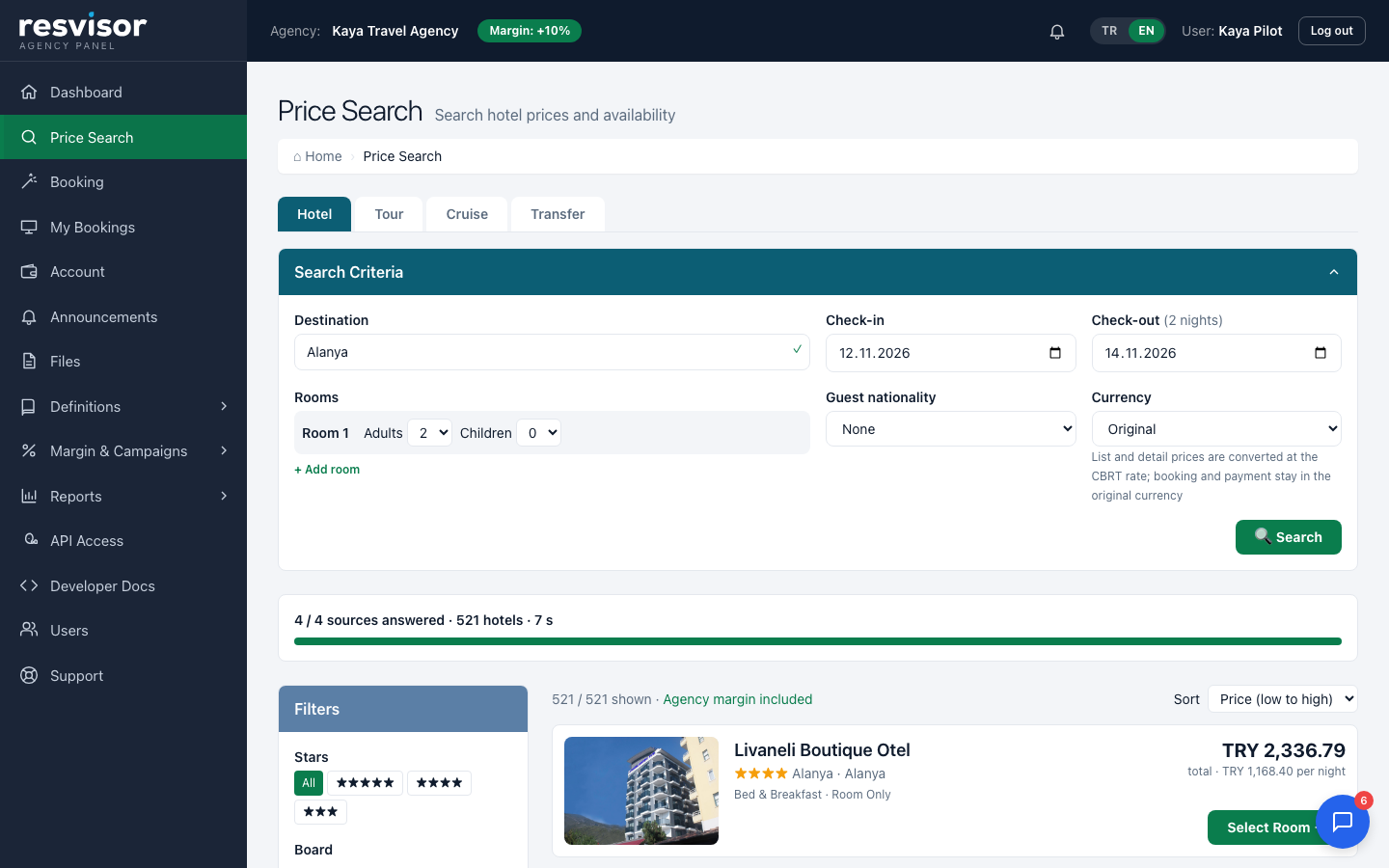 Price search