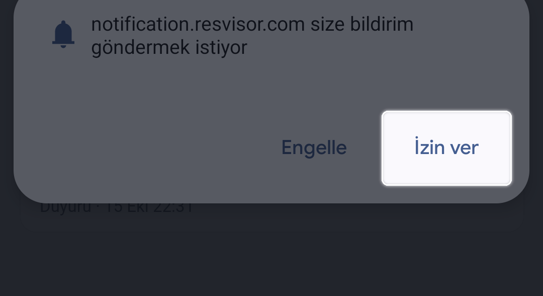 İzin ver